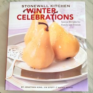 Stonewall Kitchen Winter Celebrations Recipe Book Chef Party Food/Drink Gift